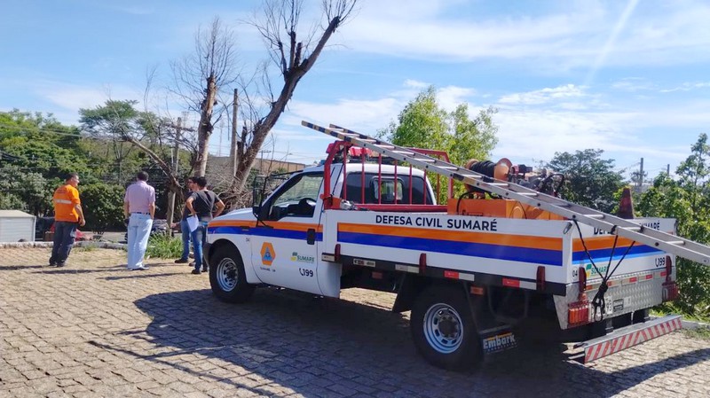 Sumaré registra danos mínimos após chuva e mantém monitoramento
