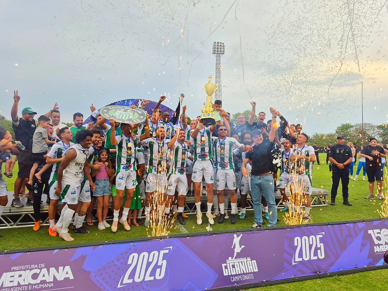 Americana divulga calendário de campeonatos de 2026