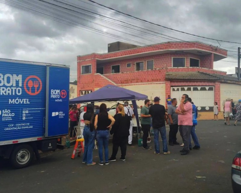 Bom Prato Móvel de Sumaré passa a atender na região do Matão