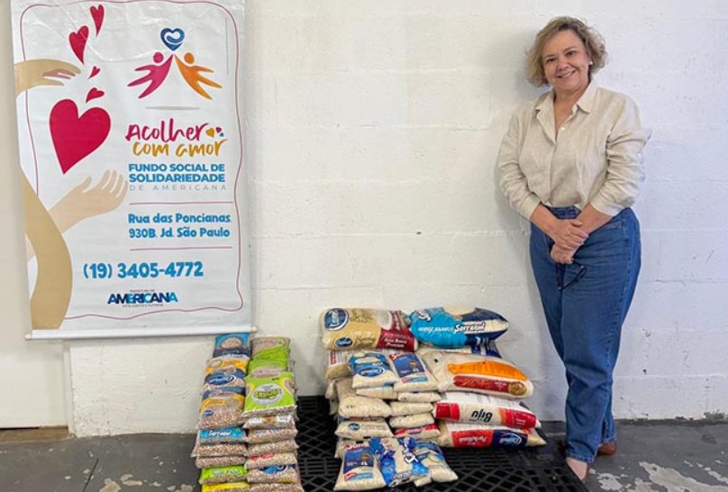 Fundo Social de Americana reforça pedido de doações de arroz e feijão