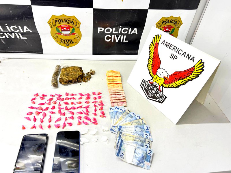 Operações da Dise no Mollon prendem dois por tráfico de drogas