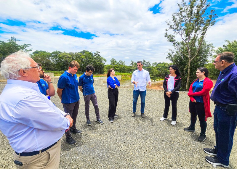 Prefeito Rafael Piovezan apresenta Represa Parque das Águas a Ministério Público e PCJ