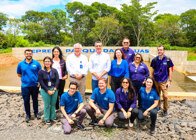 Prefeito Rafael Piovezan apresenta Represa Parque das Águas a Ministério Público e PCJ
