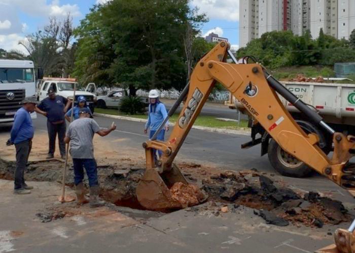 Prefeitura de Americana executa obras viárias e de centro de atividades