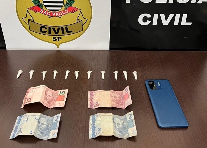 Recém liberado em audiência de custódia é detido novamente por tráfico em S. Bárbara