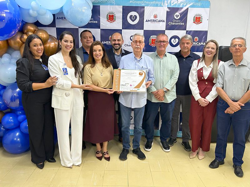 Unidades de saúde de Americana conquistam certificação ONA