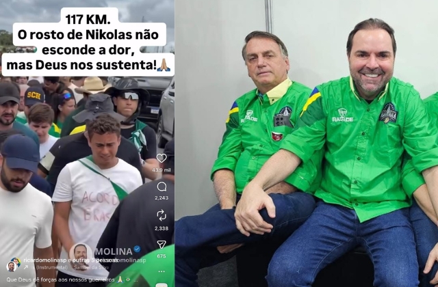 molina-bolsonaro-caminhada
