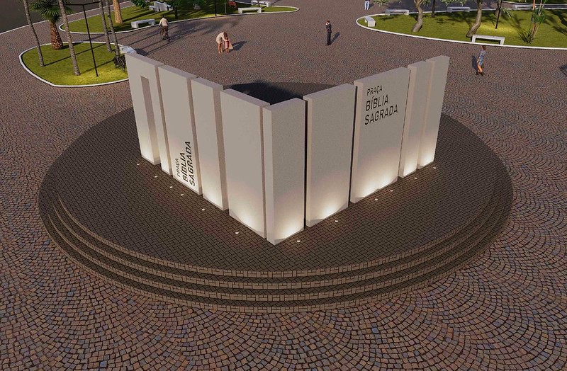 Americana homologa licitação da revitalização da Praça da Bíblia