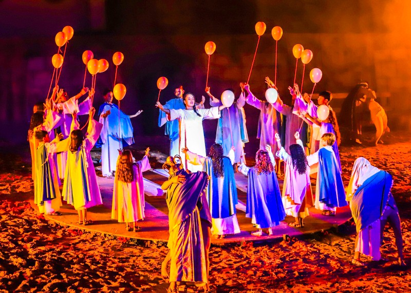 Espetáculo Via Crucis de Santa Bárbara abre inscrições para elenco infantil