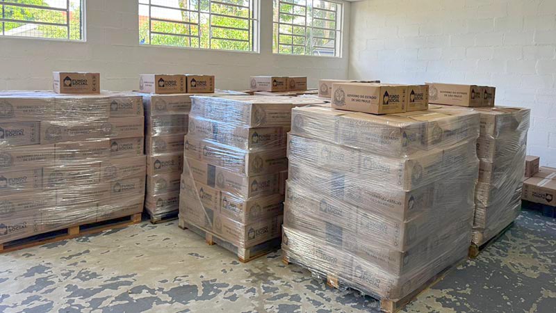 Fundo Social de Americana recebe 600 cestas básicas do Governo