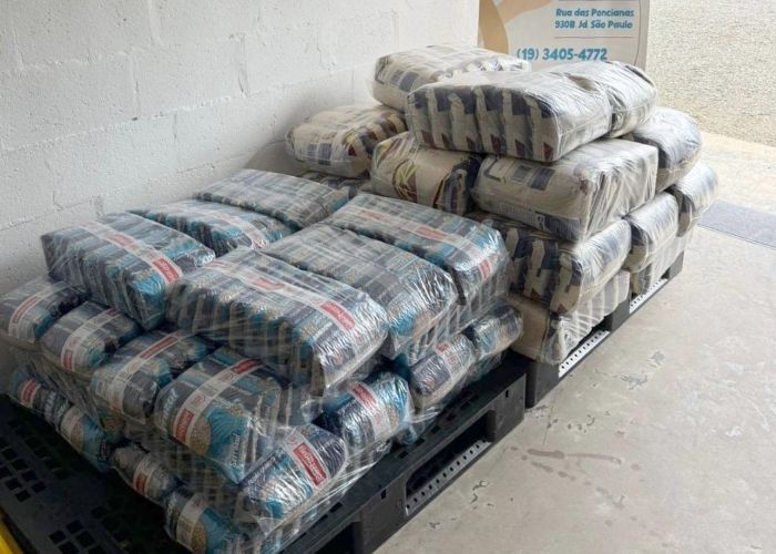 Fundo Social de Americana recebe 900 kg de alimentos do Savegnago