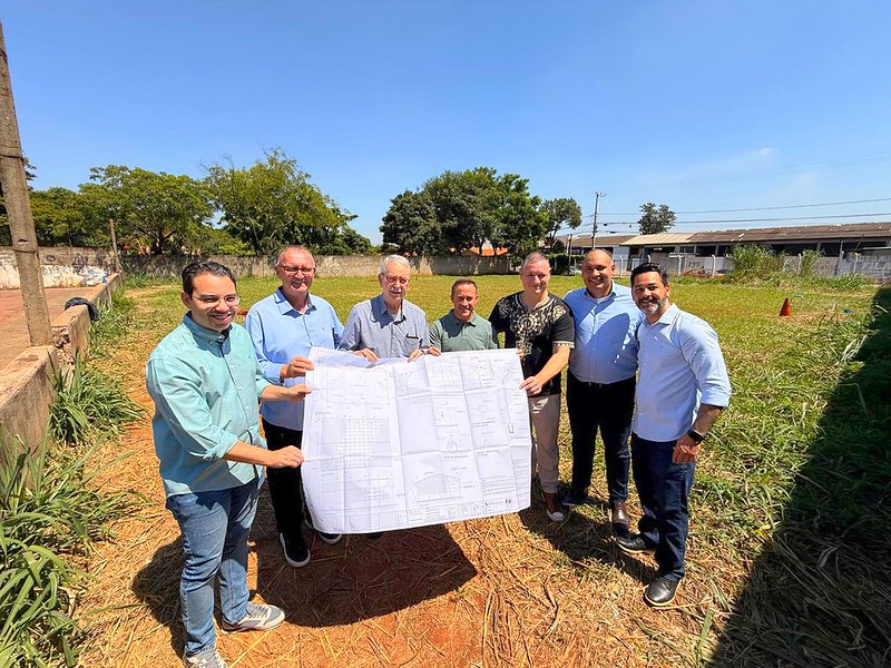 Americana anuncia quadra esportiva em escola do Jardim Alvorada