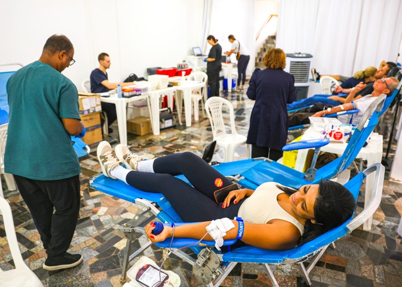 Campanha de Doação de Sangue em Santa Bárbara coleta 77 bolsas
