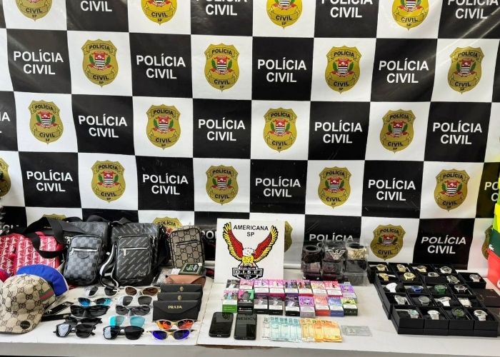 Dise apreende cigarros eletrônicos e produtos falsificados em Nova Odessa