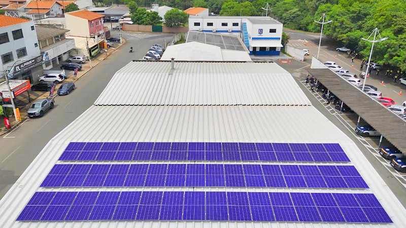 Gama instala 2ª etapa do sistema de energia solar na sede da corporação