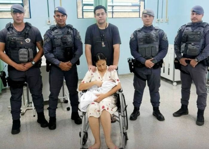 Policiais salvam recém-nascido engasgado em Sumaré