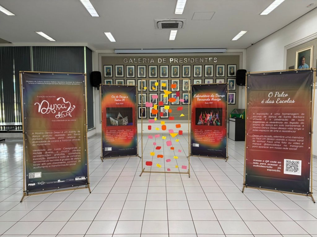 Câmara recebe exposição sobre dança em SBO