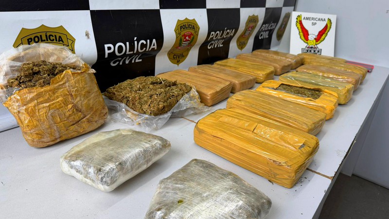 Dise prende casal com 15 kg de maconha em Sumaré