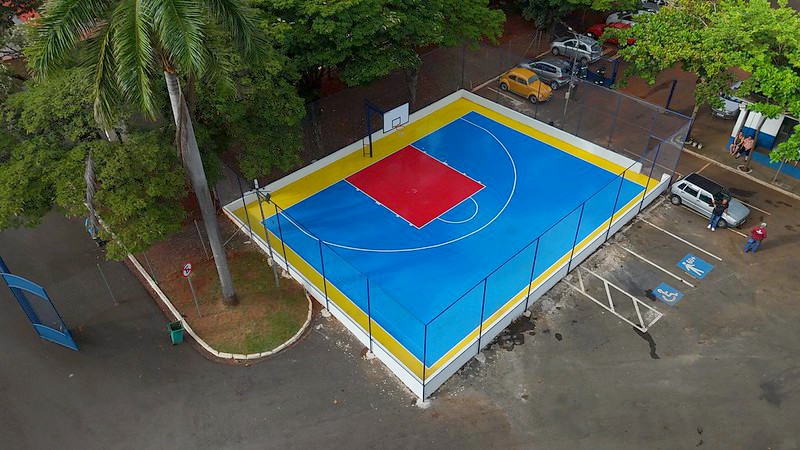 Nova quadra de basquete 3x3 é liberada no CCL