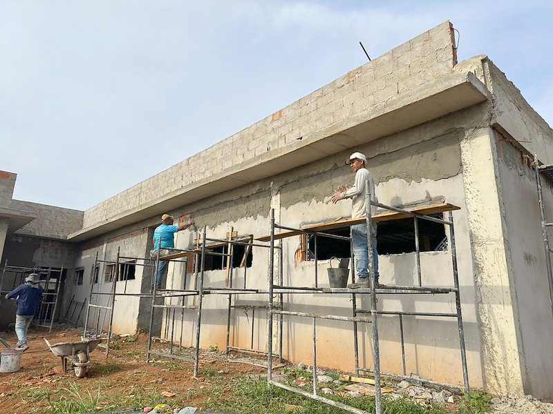 Obras da UBS do Jardim da Balsa 2 avançam em diversas frentes
