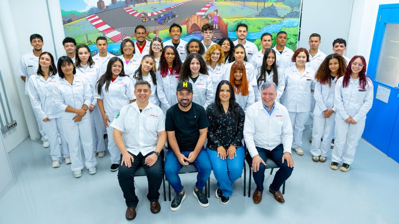 Prefeito de Sumaré participa de aula inaugural de curso da Honda