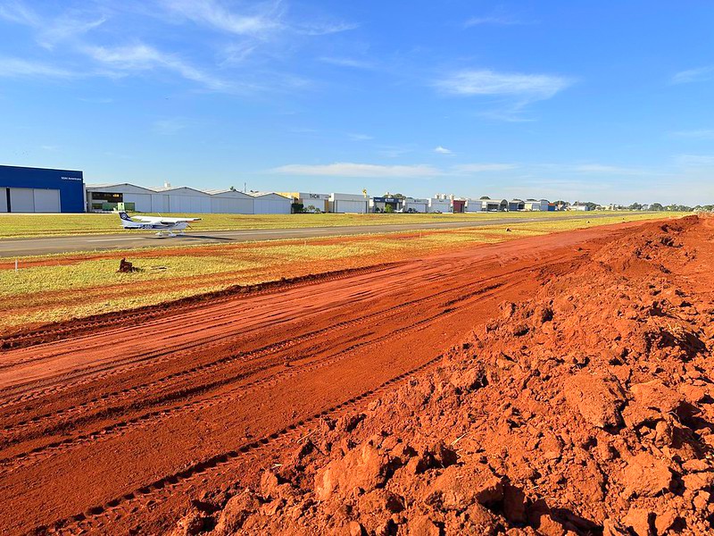 Aeroporto de Americana inicia obras de modernização