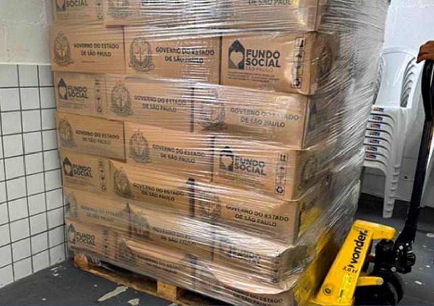 Americana recebe 600 cestas básicas do Estado