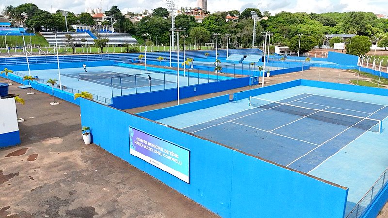 Americana recebe torneio de tênis no Centro Cívico nesse fim de semana