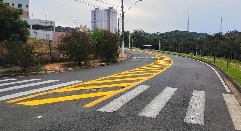 Americana reforça sinalização na Avenida Raphael Vitta