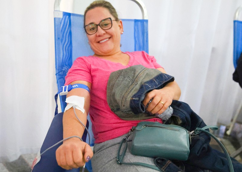 Campanha arrecada 100 bolsas de sangue em Santa Bárbara