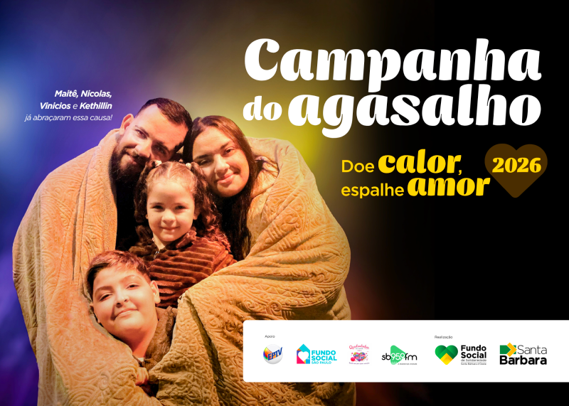 Campanha do Agasalho 2026 começa em Santa Bárbara