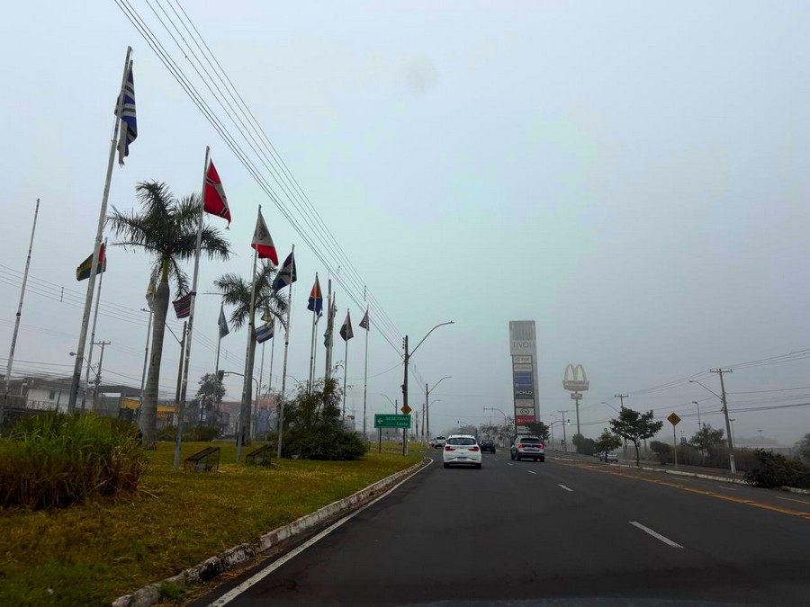 Frio derruba temperaturas para 8°C em S. Bárbara e 9°C em Americana nesta segunda (11)