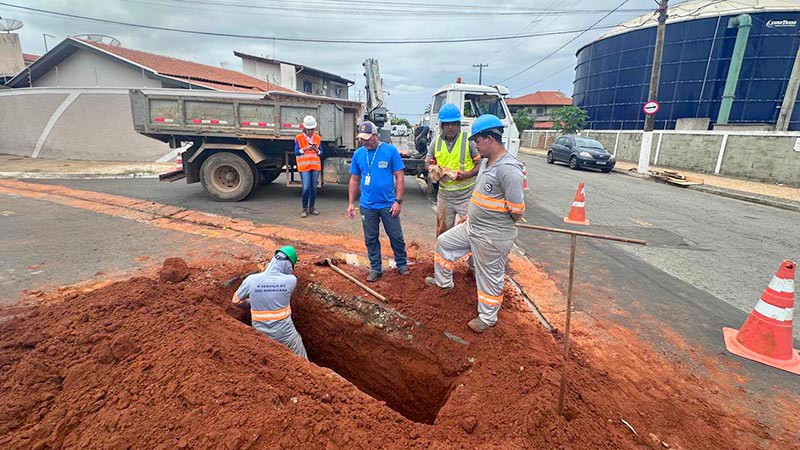 Obras do DAE podem afetar abastecimento no Zanaga