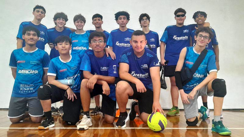 Vôlei masculino de Americana abre vagas gratuitas
