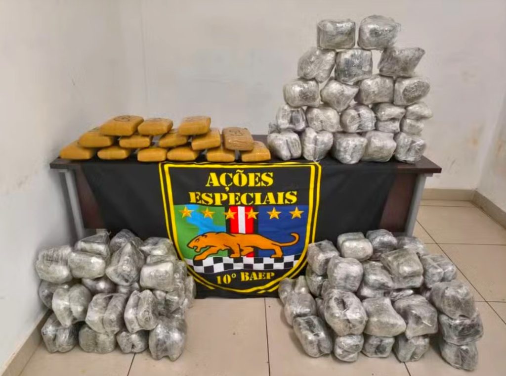 Ação do Baep apreende 240 kg de drogas entre Sumaré, Americana e Nova Odessa
