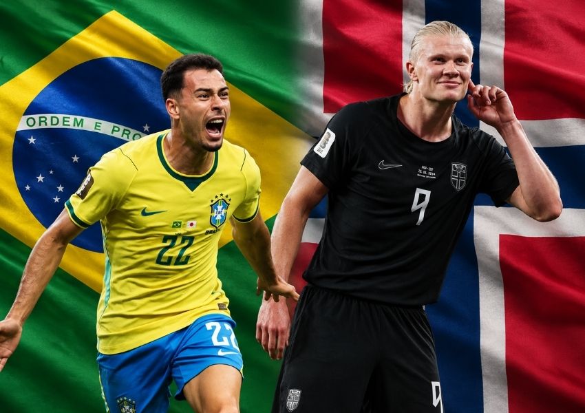 Brasil enfrenta a Noruega nas oitavas da Copa do Mundo de 2026