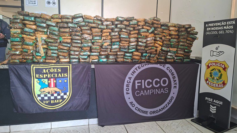FICCO e Baep apreendem R$ 7,5 milhões em cocaína em Americana