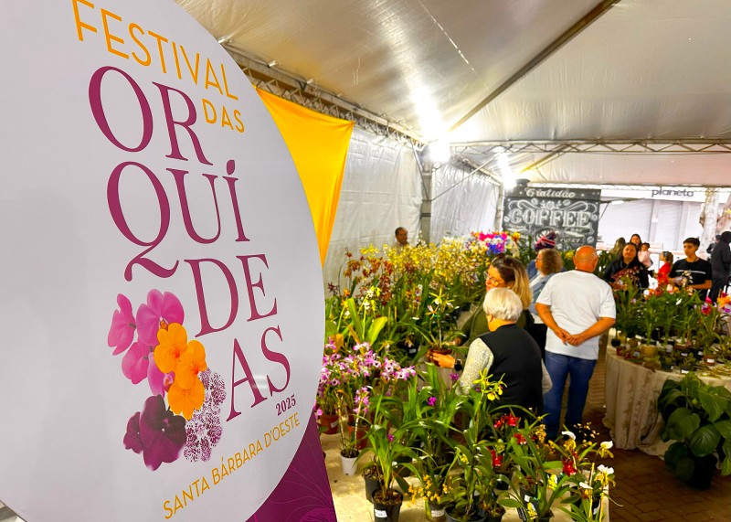 Festival das Orquídeas define expositores para edição 2026
