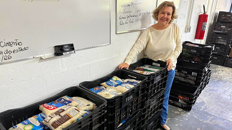 InterUSP arrecada 420 kg de alimentos e fortalece Fundo Social de Americana