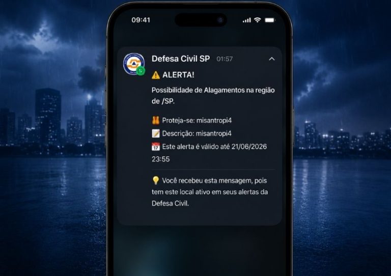 PF investiga alerta falso da Defesa Civil após ataque hacker