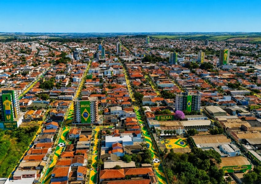 Santa Bárbara define regras para decorações da Copa do Mundo