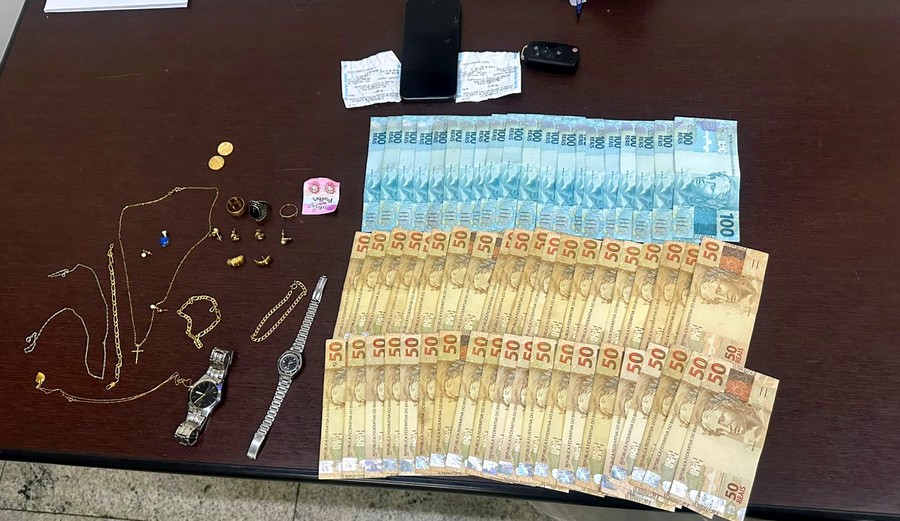 Idosos são vítimas de falso sequestro e Gama recupera dinheiro e joias