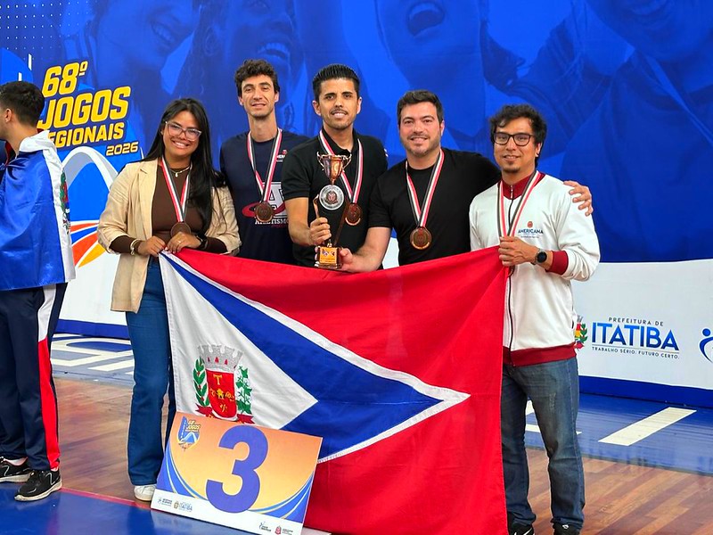 Americana conquista 3º lugar geral nos Jogos Regionais entre 46 cidades