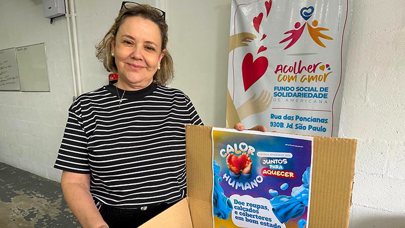 Campanha do Agasalho de Americana entra na reta final e recebe doações até sexta