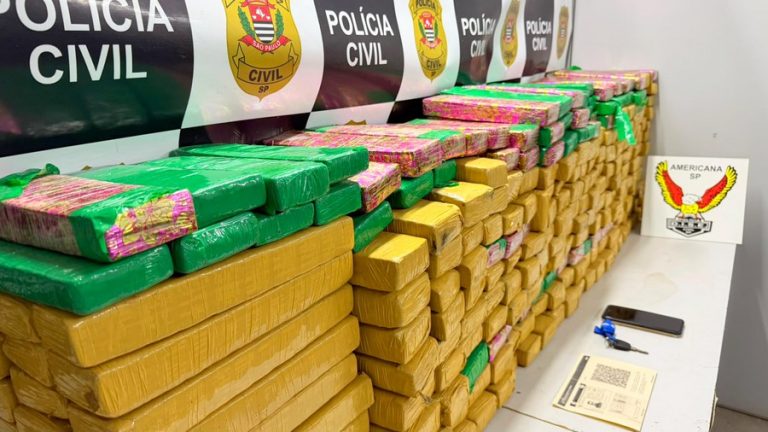 Dise apreende 257 kg de maconha escondidos em carreta na SP-101