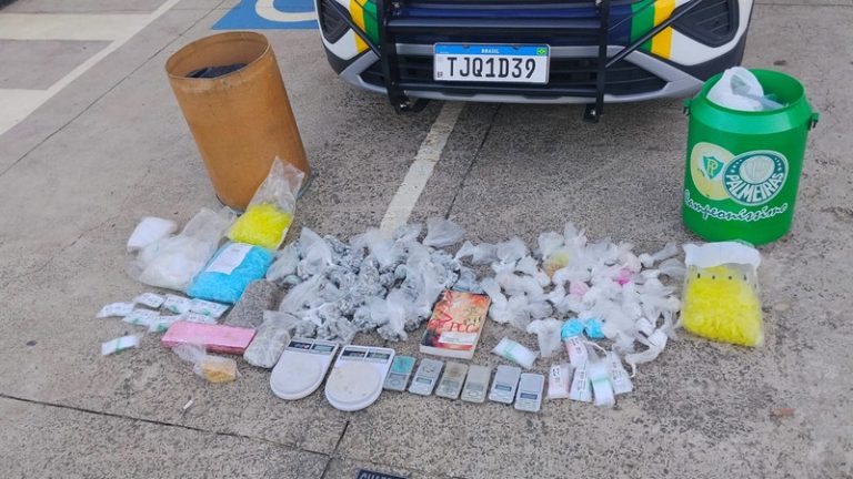 GCM prende suspeito e apreende 3 kg de drogas em Santa Bárbara