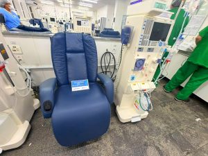 Hemodiálise do HM de Americana ganha novas poltronas para pacientes