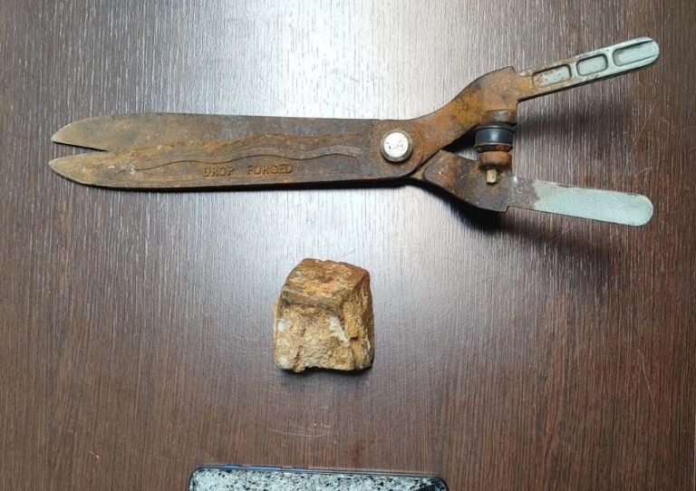 Homem é preso após ferir familiar com tesoura de jardinagem em Santa Bárbara