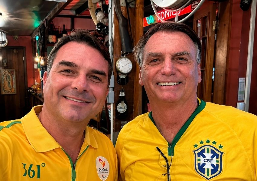 Moraes suspende visitas de Flávio Bolsonaro ao pai por 90 dias