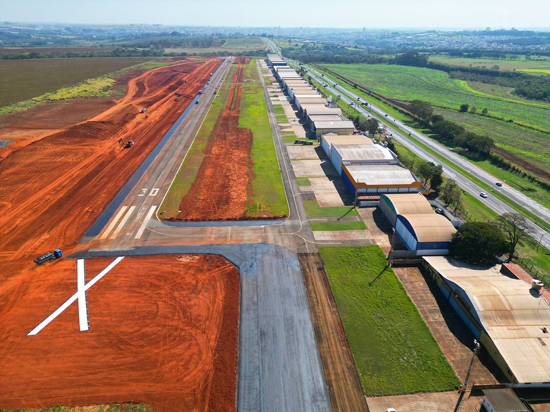 Aeroporto de Americana fecha por 15 dias durante obras de modernização